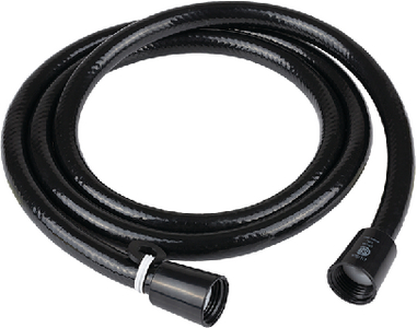 DURA FAUCET DF-SA230-BK SHOWERHOSE VINYL 60 BLK
